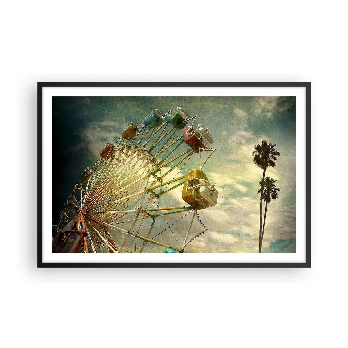 Póster en marco negro - Será, será un día estupendo.... - 91x61 cm