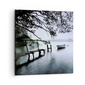 Cuadro sobre lienzo - Impresión de Imagen - Ya estás descansando - 60x60 cm