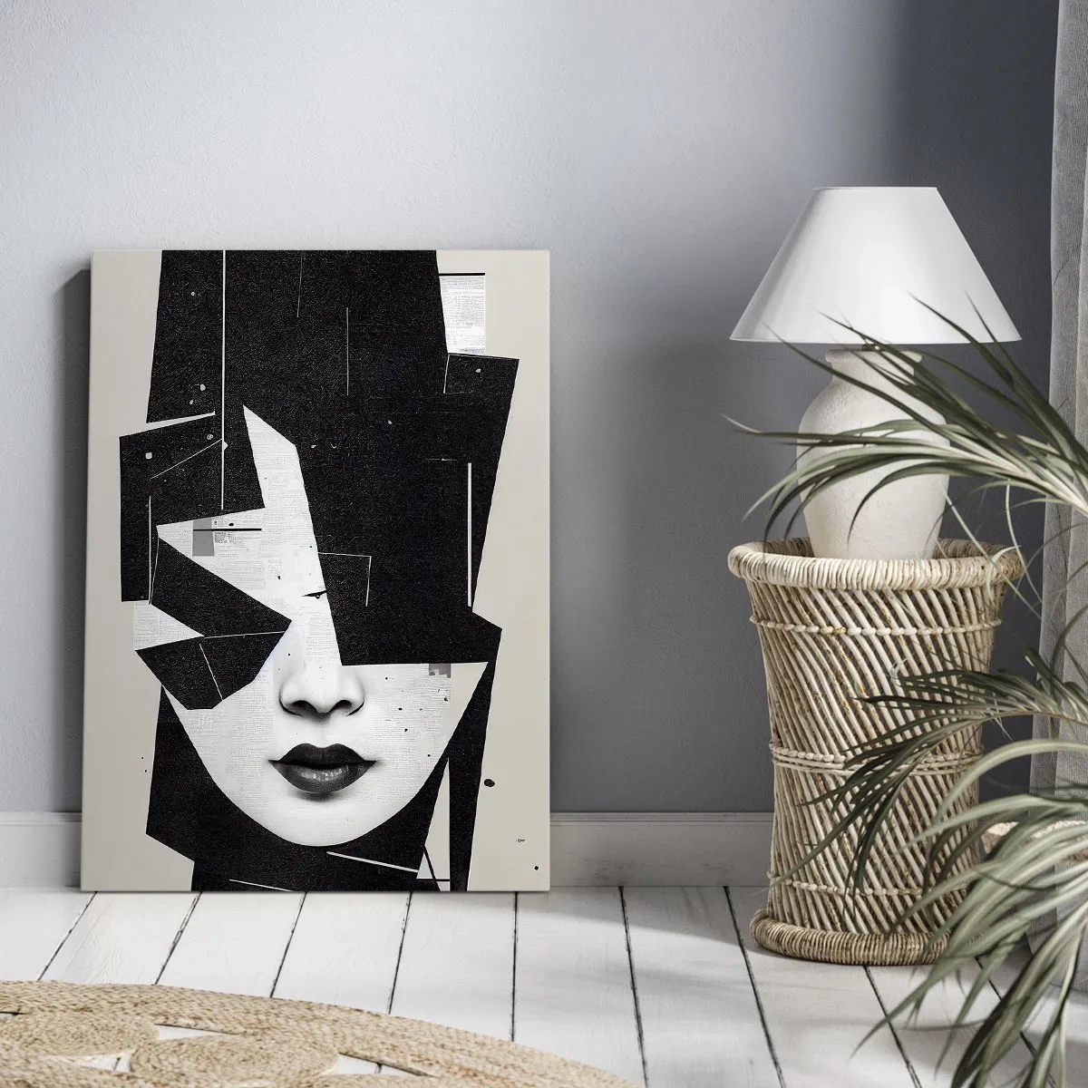 Cuadro sobre lienzo - Impresión de Imagen - Profundamente ocultos - 65x120 cm