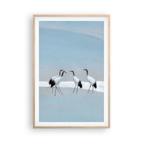 Póster en marco roble claro - Después de un día caluroso - 61x91 cm