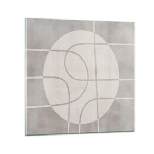 Cuadro sobre vidrio - Impresiones sobre Vidrio - Circular y rectilíneo - 70x70 cm