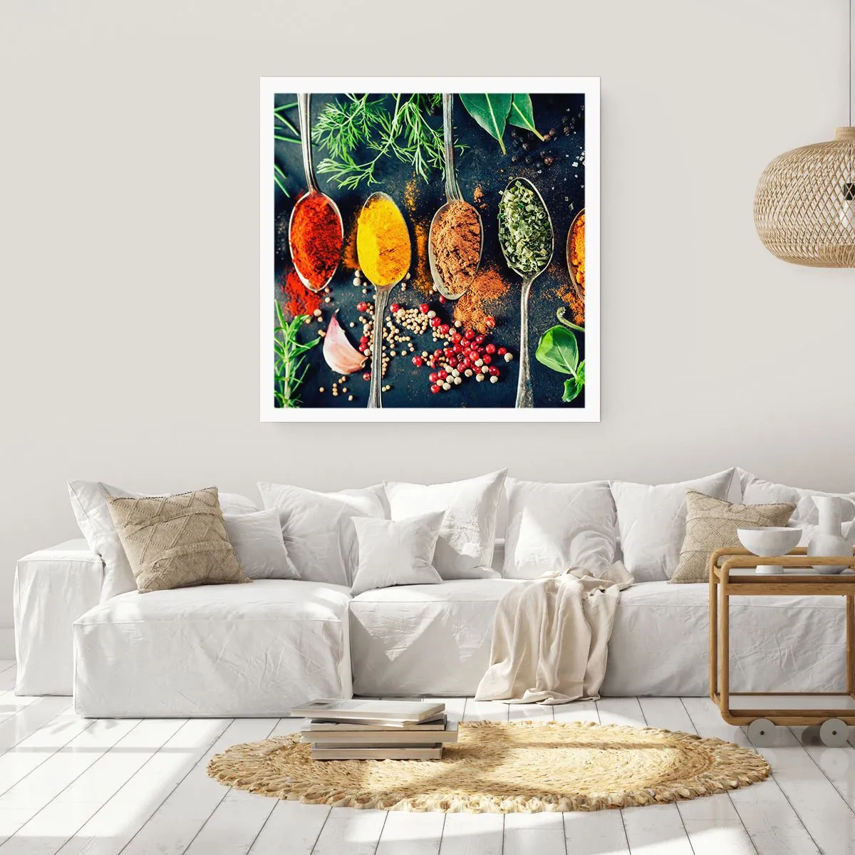 Póster - Magia culinaria - 40x40 cm