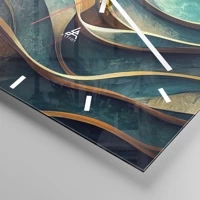 Esfera sin numeración, con rayas