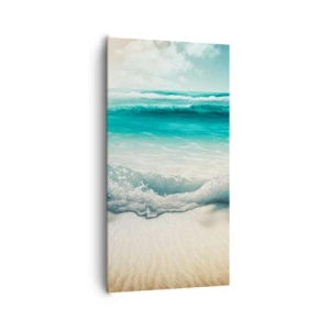 Cuadro sobre lienzo - Impresión de Imagen - Calma oceánica - 65x120 cm