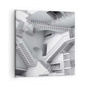 Cuadro sobre lienzo - Impresión de Imagen - Paradojas del espacio - 60x60 cm