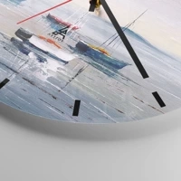 Esfera sin numeración, con rayas