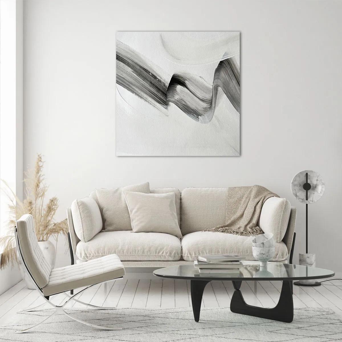 Cuadro sobre vidrio - Impresiones sobre Vidrio - Solo por diversión - 70x70 cm