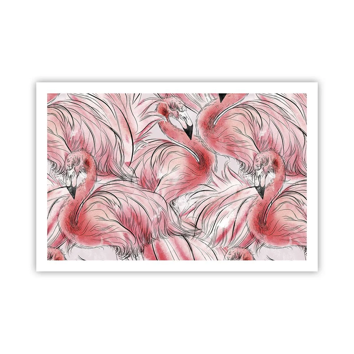 Póster - Ballet de aves - 91x61 cm