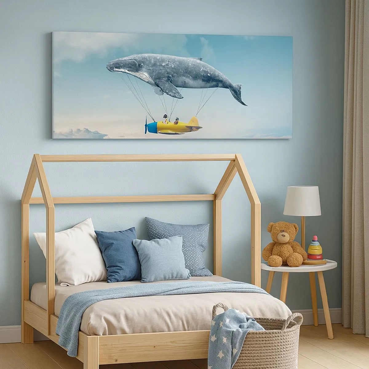 Cuadro sobre lienzo - Impresión de Imagen - ¿Por qué no? - 100x40 cm