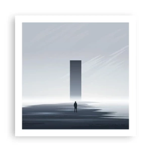 Póster - ¿Oportunidad o amenaza? - 60x60 cm