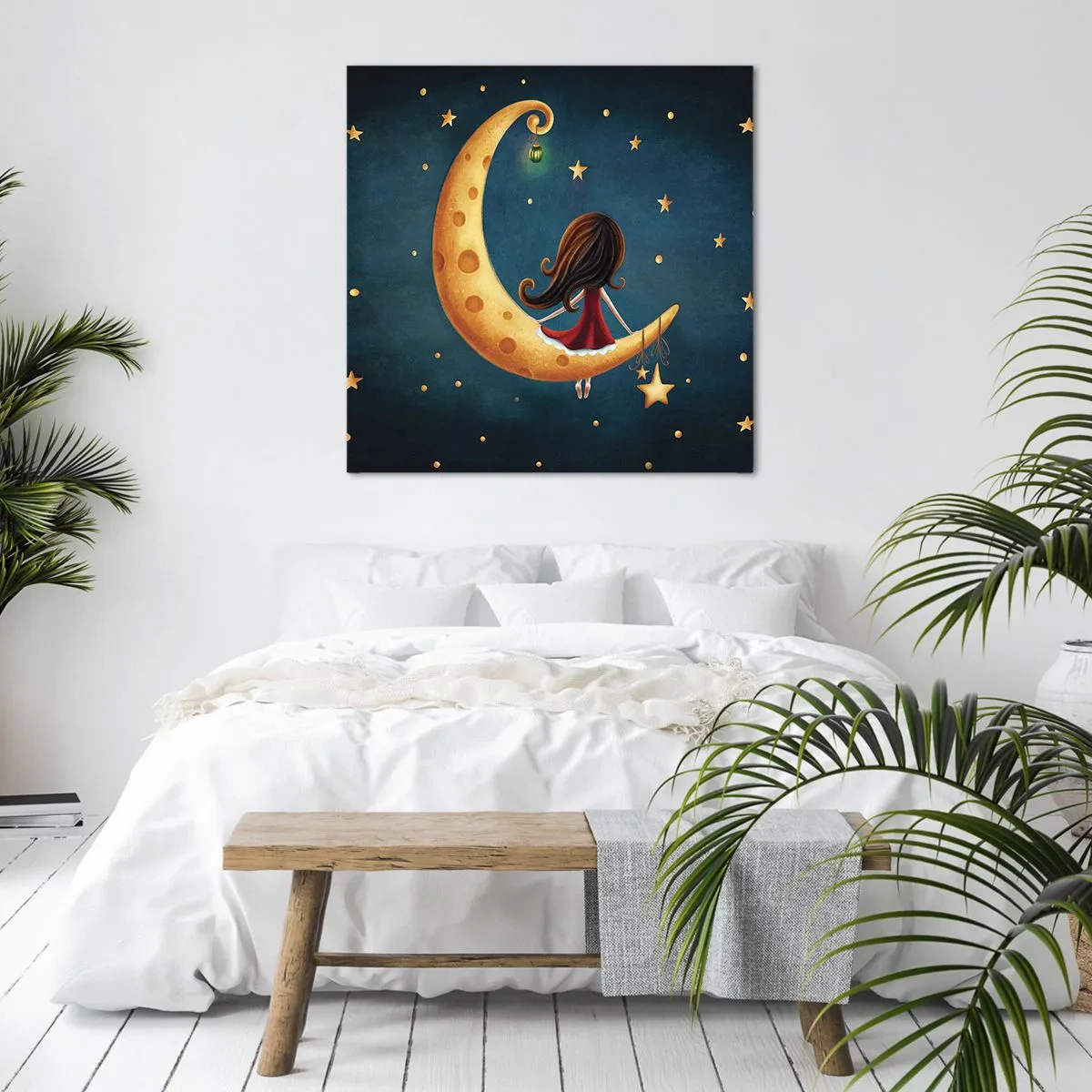 Cuadro sobre lienzo - Impresión de Imagen - Érase una vez... - 60x60 cm