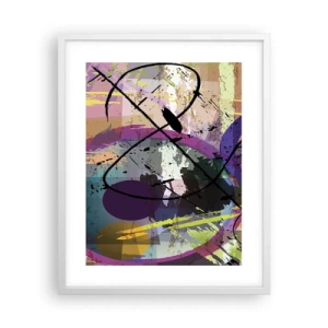 Póster en marco blanco - Siempre hay más de un camino - 40x50 cm