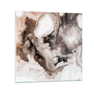 Cuadro sobre vidrio - Impresiones sobre Vidrio - El nacimiento de una galaxia - 70x70 cm