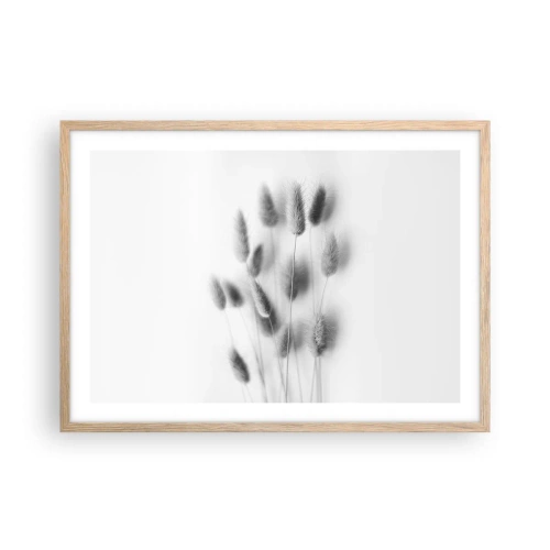 Póster en marco roble claro - Esponjas naturales - 70x50 cm