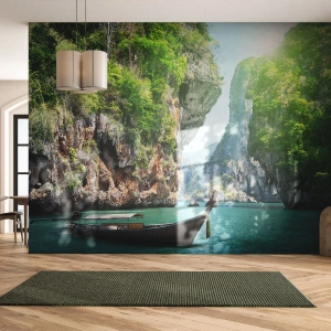 Fotomural Premium Canvas - Una invitación a un viaje exótico - Paisaje, Tailandia, Mar - 200x140 cm
