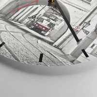 Esfera sin numeración, con rayas