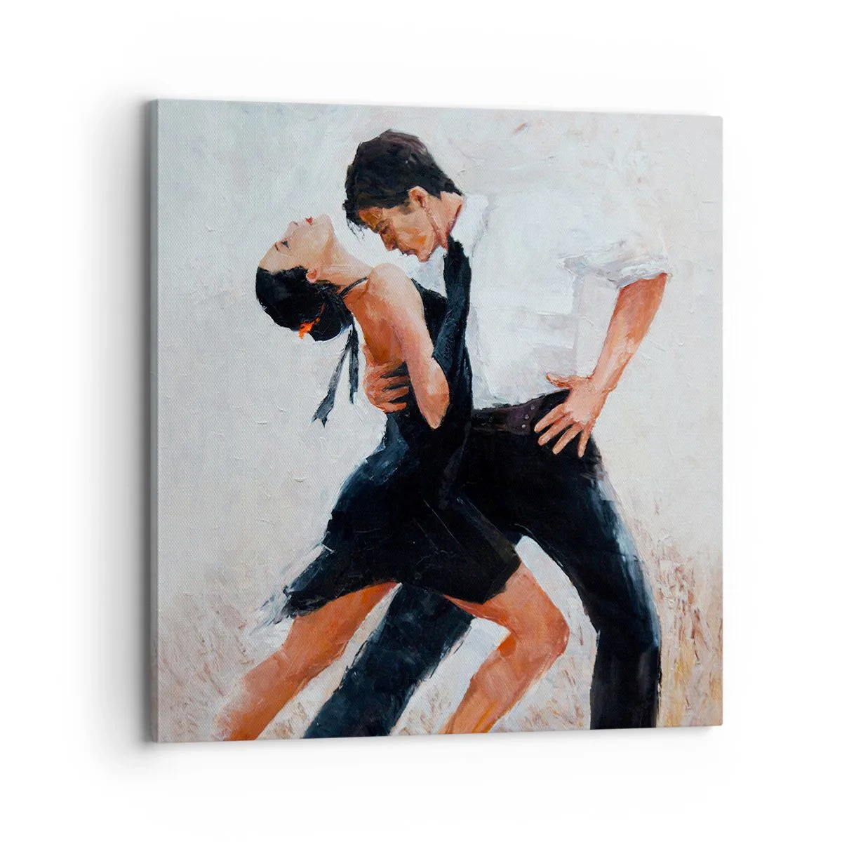 Cuadro sobre lienzo - Impresión de Imagen - El tango de mis sueños - 70x70 cm