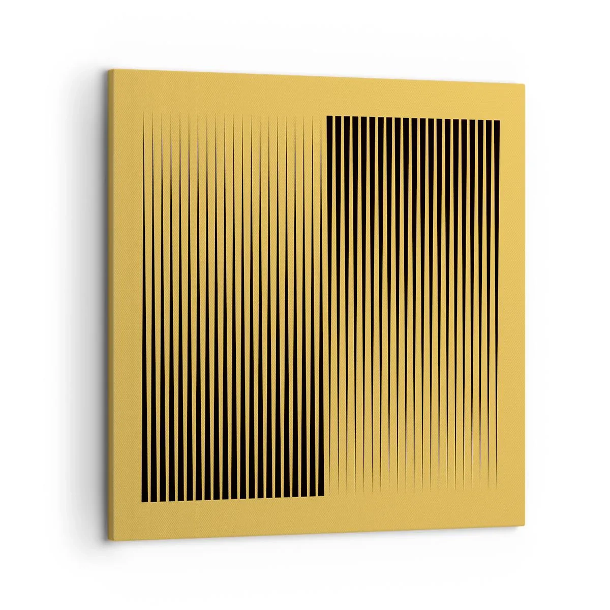 Cuadro sobre lienzo - Impresión de Imagen - Cuadrado de opuestos - 50x50 cm