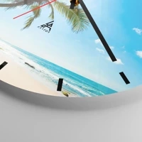 Esfera sin numeración, con rayas