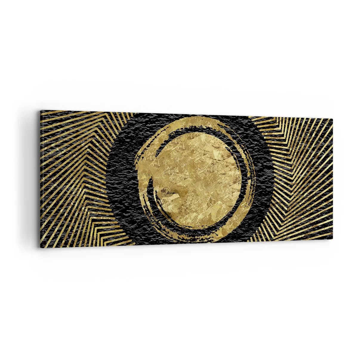Cuadro sobre lienzo - Impresión de Imagen - Composición glamour - 100x40 cm