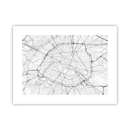 Póster - Flor de París - 40x30 cm
