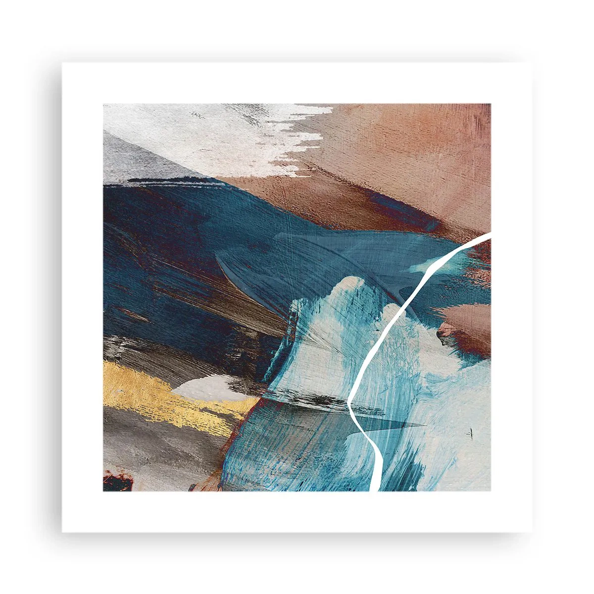 Póster - Con estilo y energía - 40x40 cm