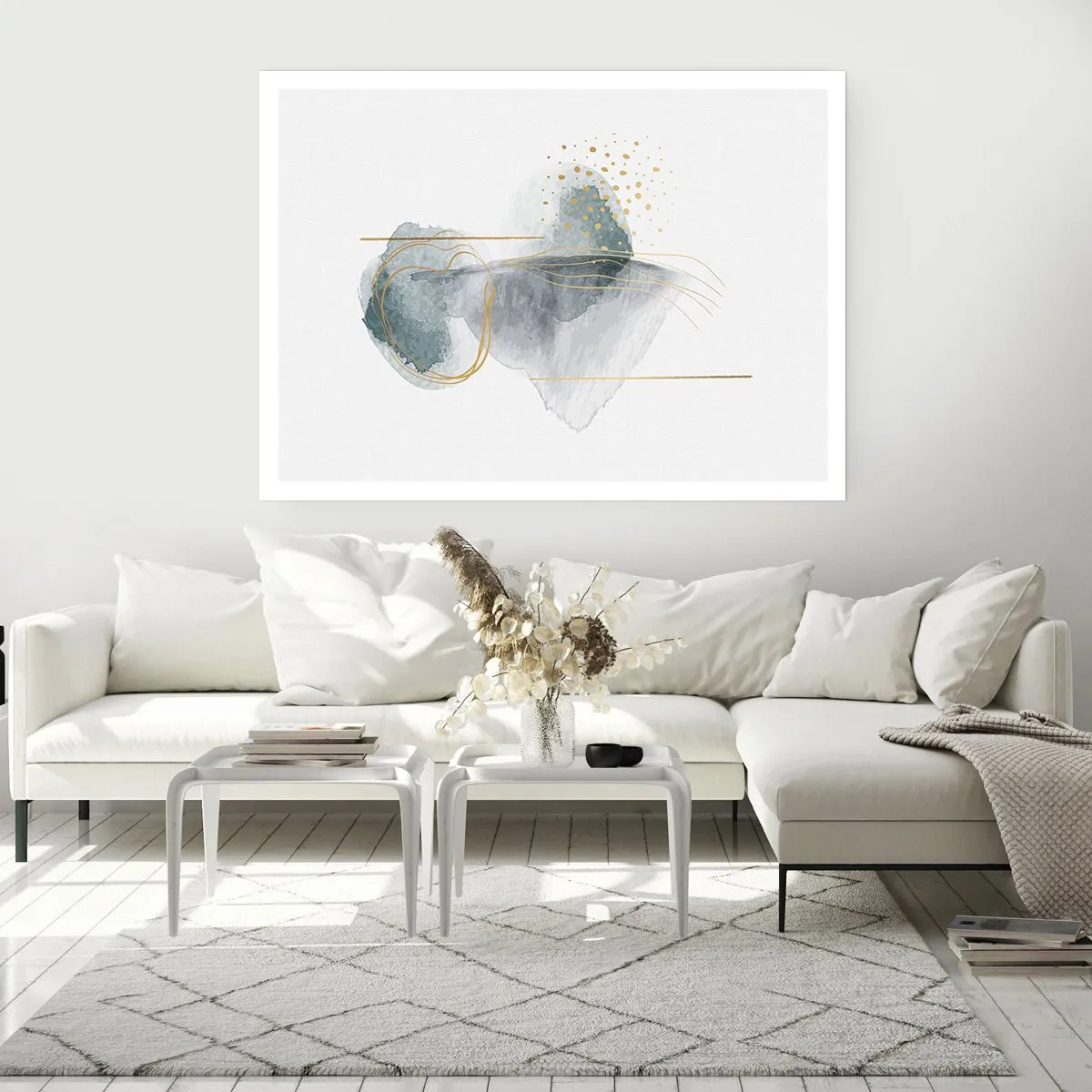Póster - Sobre la relación entre el gris y el oro - 40x30 cm
