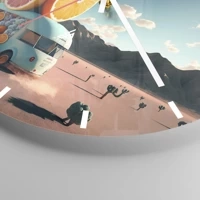 Esfera sin numeración, con rayas