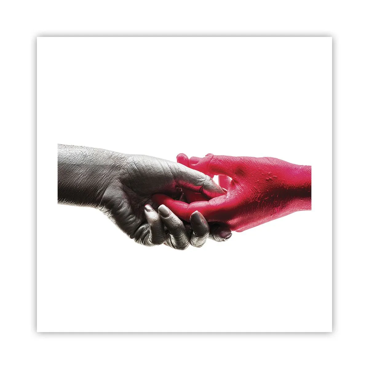 Póster - Juntos, aunque diferentes - 50x50 cm
