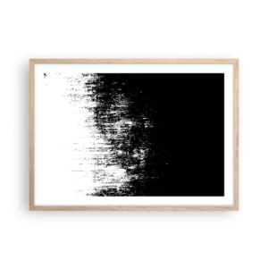 Póster en marco roble claro - Y el ganador es... - 70x50 cm