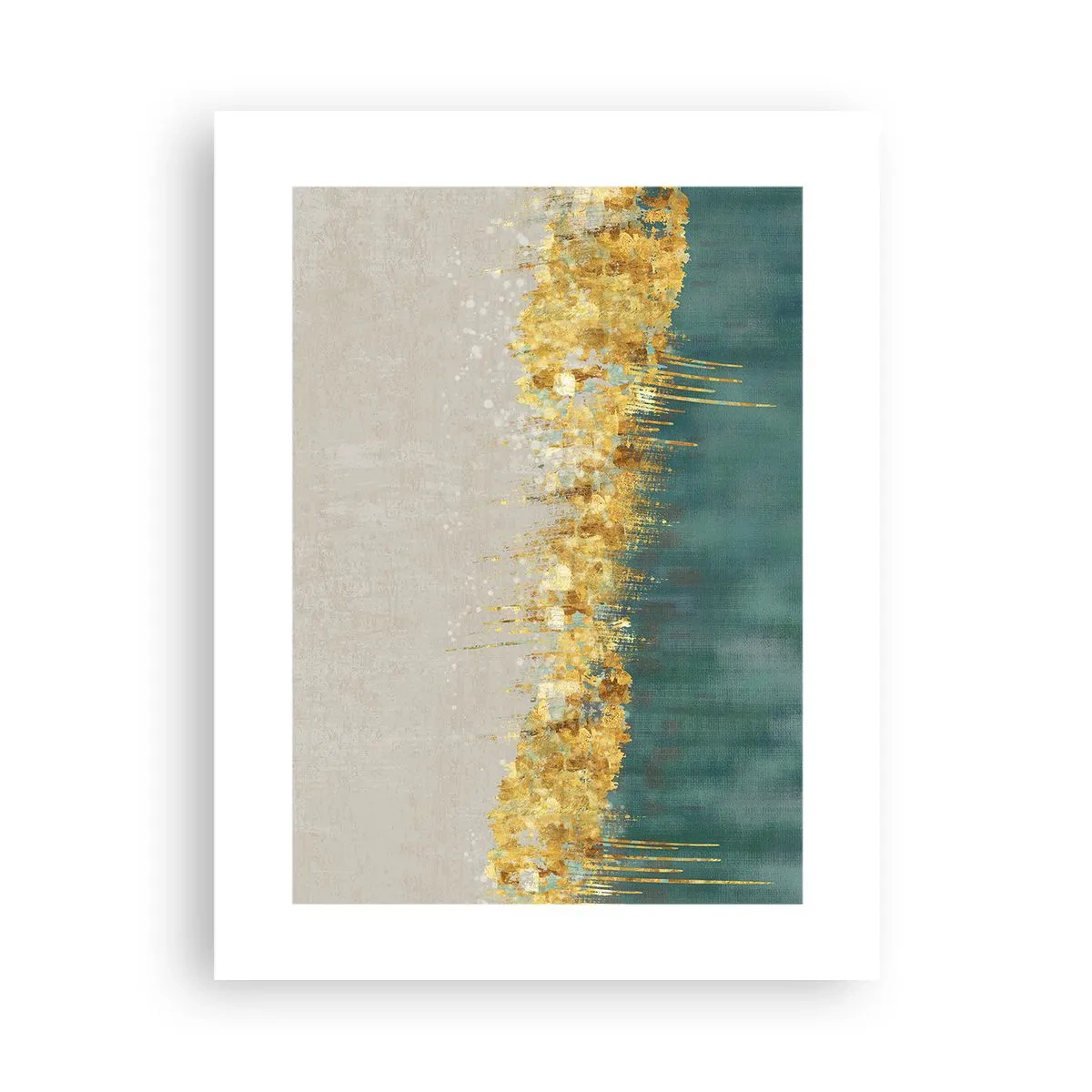 Póster - La frontera dorada - 30x40 cm