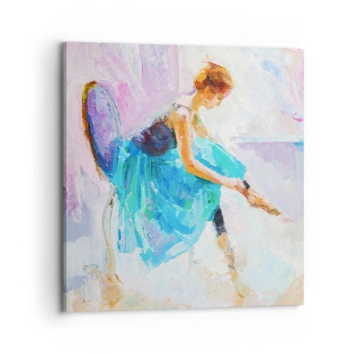 Cuadro sobre lienzo - Impresión de Imagen - Gracia indescriptible, encanto sutil - 70x70 cm