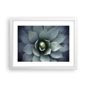 Póster en marco blanco - Perfección natural - 40x30 cm