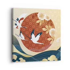 Cuadro sobre lienzo - Impresión de Imagen - Un cuento de hadas japonés - 30x30 cm