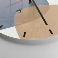 Esfera sin numeración, con rayas