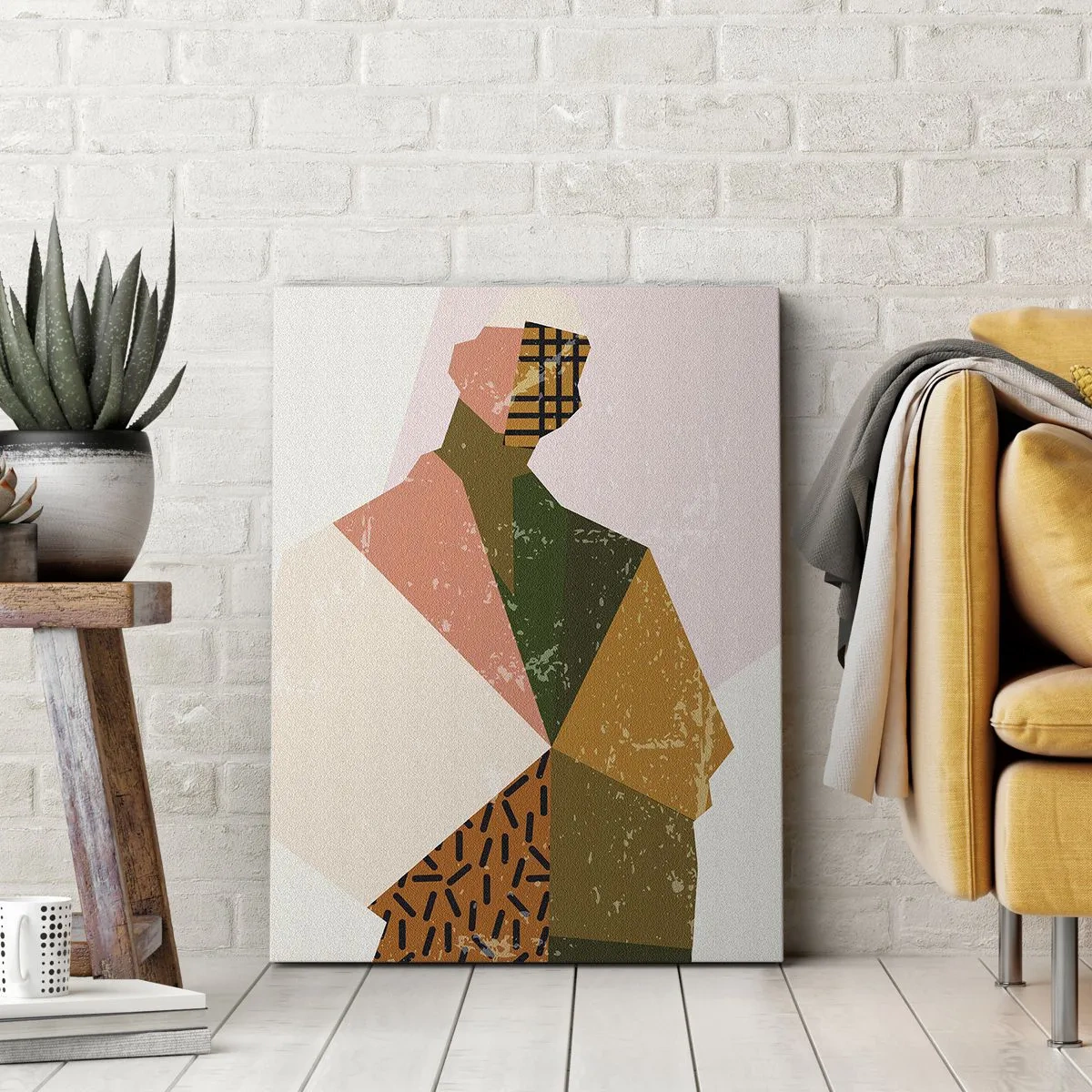 Cuadro sobre lienzo - Impresión de Imagen - El hombre, un ser complejo - 70x100 cm