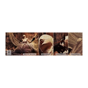 Muestra de fotomural Premium Sand - Diosa del destino - Teatro, Pedazo, Hombre - 100x30 cm