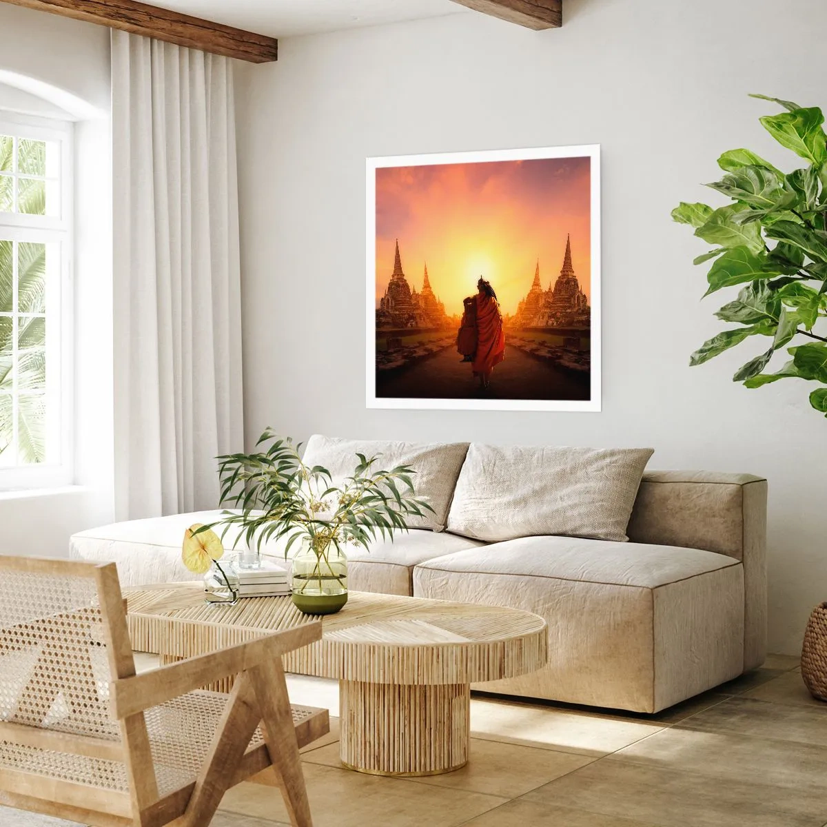 Póster - En paz por la eternidad - 40x40 cm