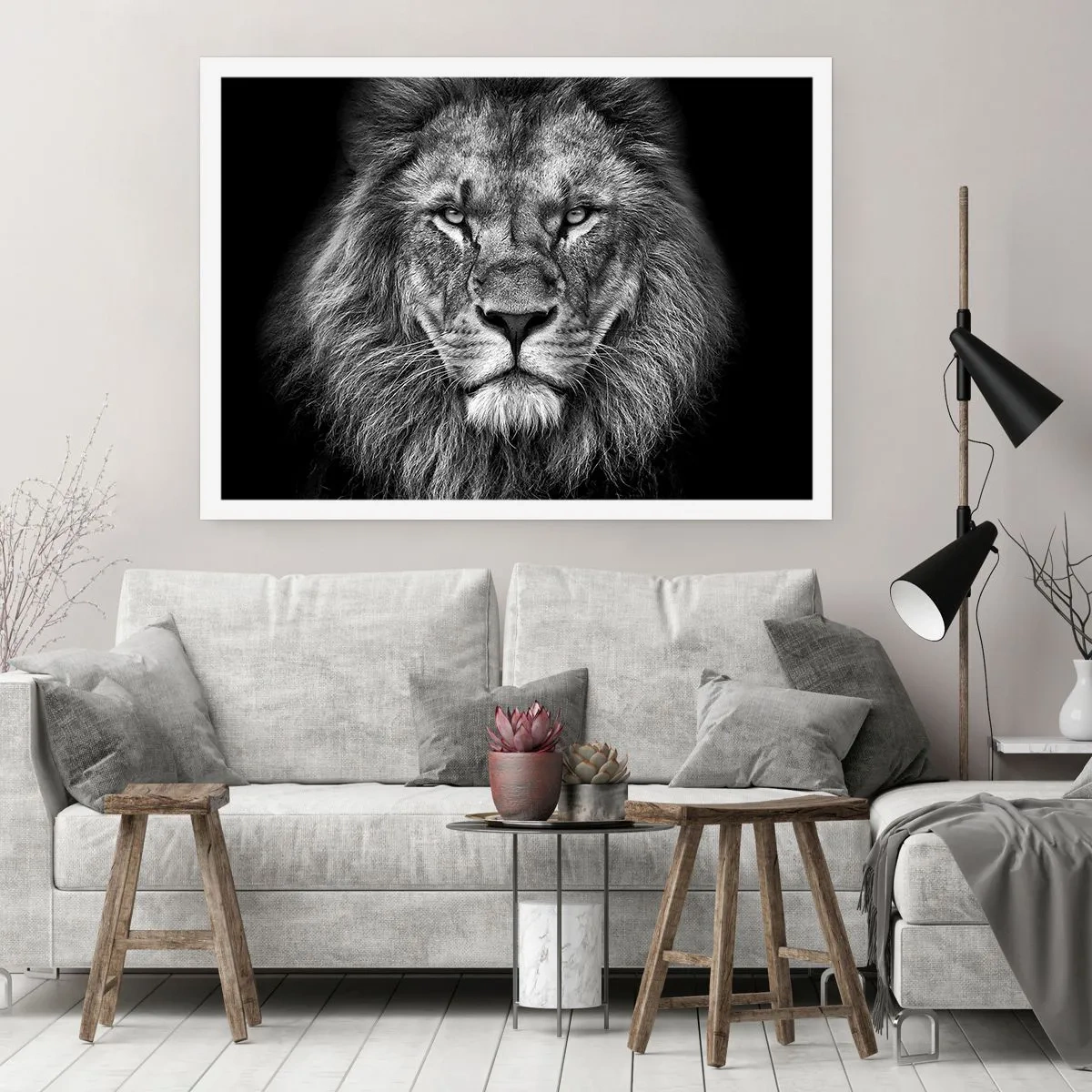 Póster - Con el atuendo de la coronación - 50x40 cm