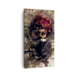 Cuadro sobre lienzo - Impresión de Imagen - Inquietante, como mínimo - 45x80 cm