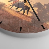 Esfera sin numeración, con rayas