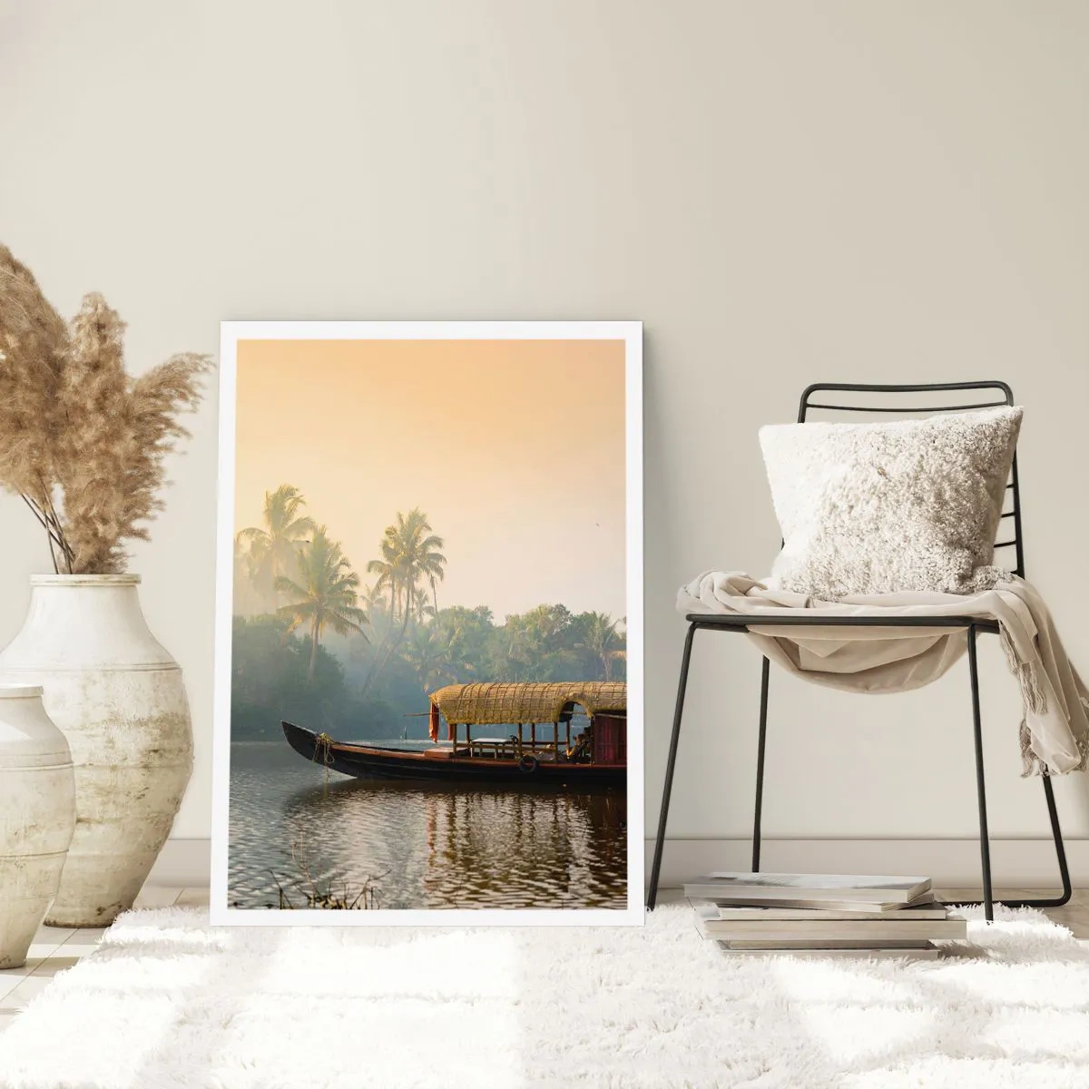 Póster - Casa en el río - 30x40 cm