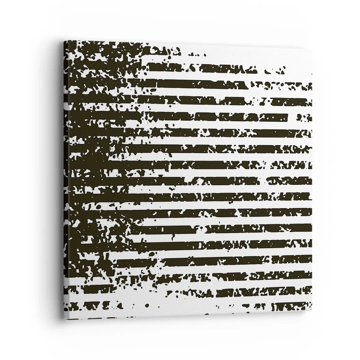 Cuadro sobre lienzo - Impresión de Imagen - Ritmo y ruido - 30x30 cm