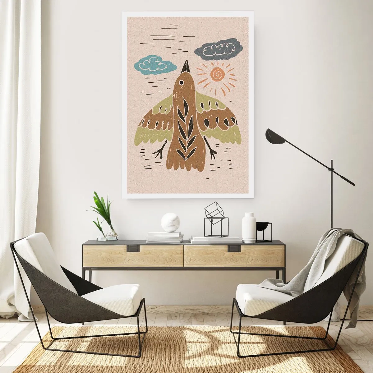 Póster - Vuelo alegre - 40x50 cm