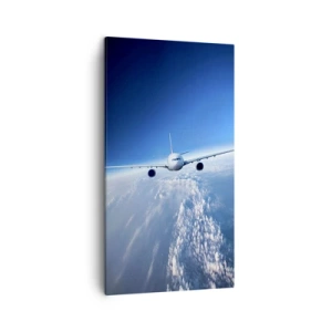 Cuadro sobre lienzo - Impresión de Imagen - Vuelo porque quiero - 45x80 cm