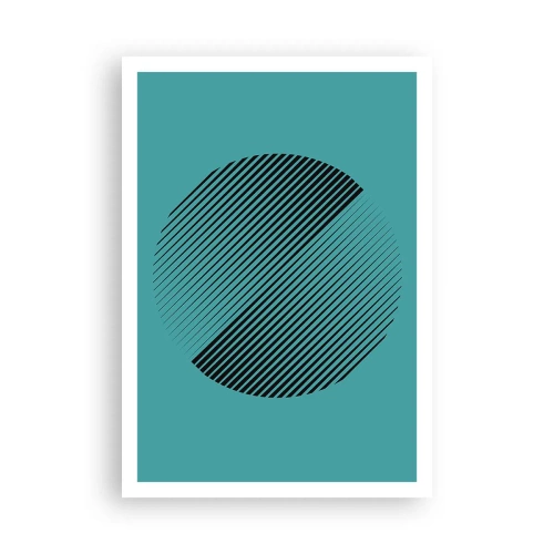 Póster - El círculo: una variación geométrica - 70x100 cm