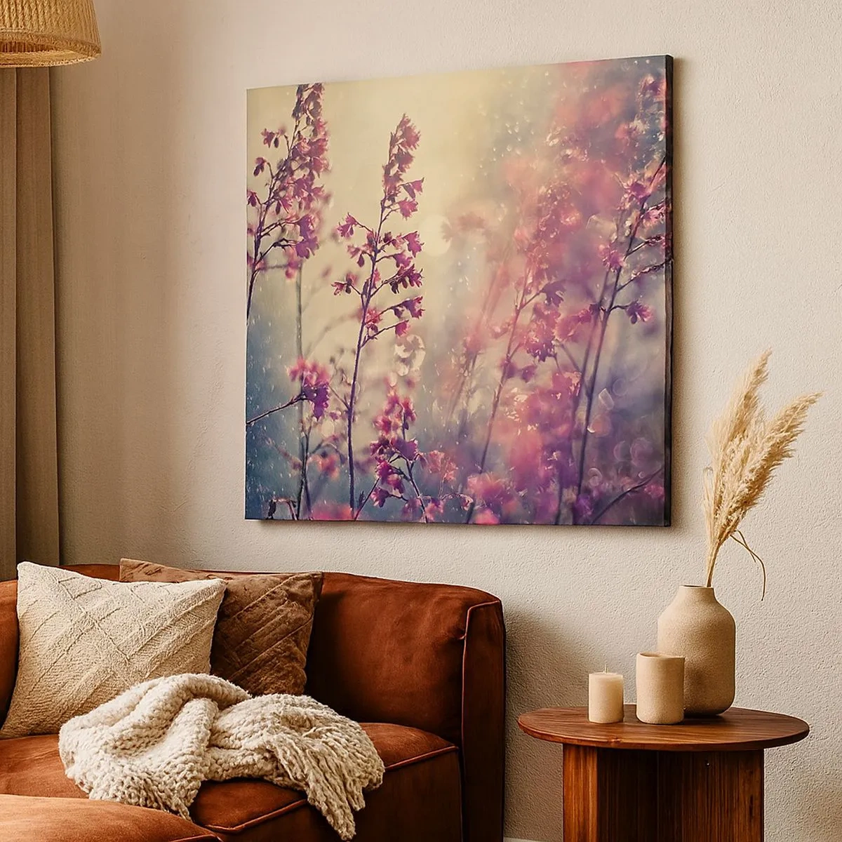 Cuadro sobre lienzo - Impresión de Imagen - Jardín secreto - 30x30 cm