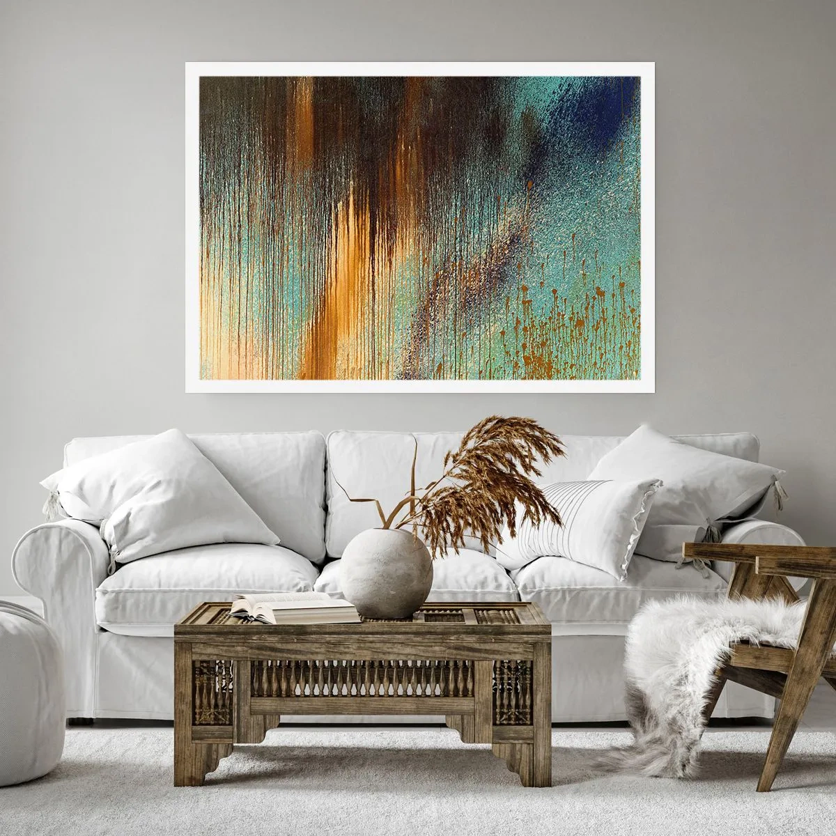 Póster - Una composición colorista no accidental - 91x61 cm