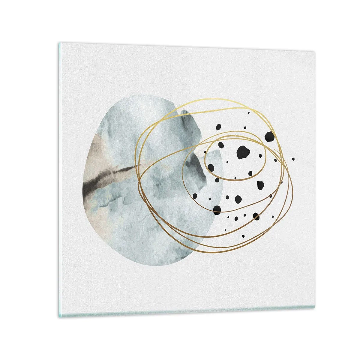 Cuadro sobre vidrio - Impresiones sobre Vidrio - El concepto del espacio - 60x60 cm