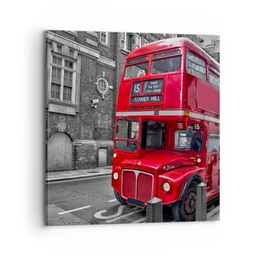 Cuadro sobre lienzo - Impresión de Imagen - El mismo de siempre - 70x70 cm